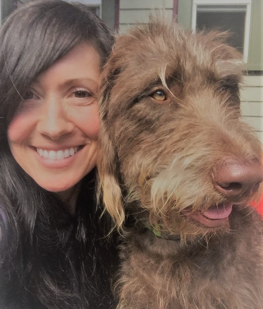 Meet Valerie, veterinary technician, and her dog